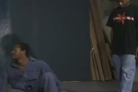 wild gay black Ricco black And  Little Blundt fuck And suck