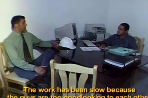 Contruction Workers suck On rod On Break