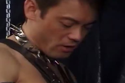 Tony Belemonte And Lee Casey get gay In bondage Gear