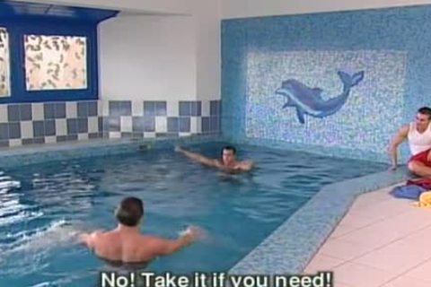 gay butt penetration at the pool