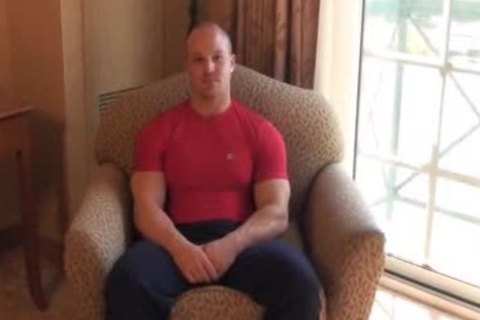 Muscle Hunk tied And Tickled - Kyle Stevens