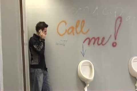 Public restroom raw