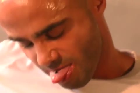 Latin gay lovers slaming sexy arse In Kitcthellos chabn During Work