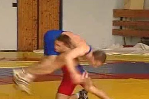 Four Wrestlers