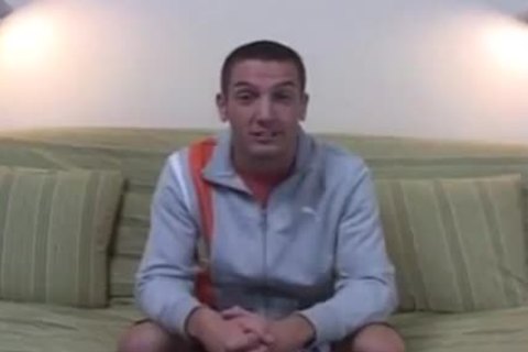 Three gays pokeing On The Sofa