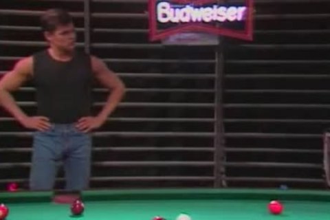 Pool Table threesome - Vintage Bb gay Porn