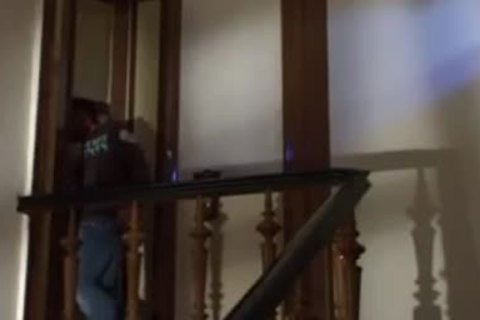 Flaming cock-sock Threeway