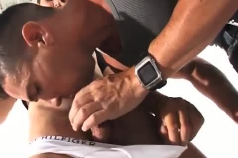 attractive Spanish Hunks Liicking weenie