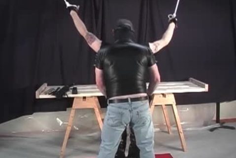 Masked boy Spanked naughty Duck