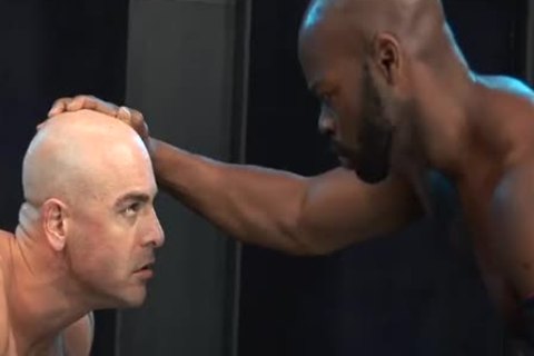 dark dom Nails his White slave