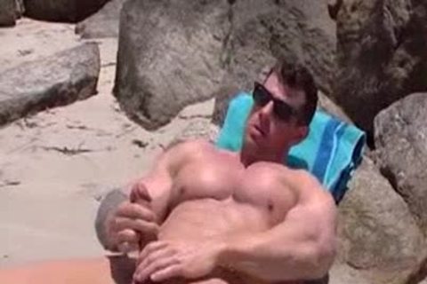 Zeb Atlas jerking off (2014)