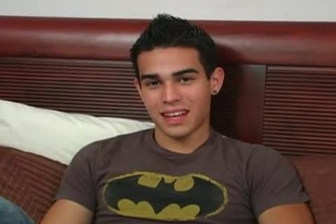 horny guy receives cock Jerked & sucked