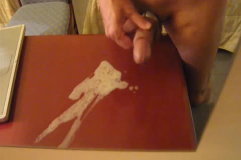 On This Compilation, I jerk off And I sperm On something: Plate, Table, Chair