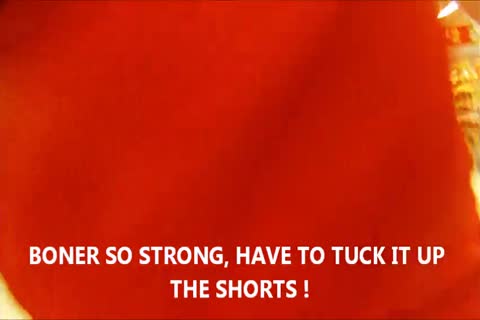 WEARING A PAIR OF POPULAR VERY taut AND SHORT ENGLAND NYLON SHORTS.
GO ROUND THE SUPERMARKET TO get THE WEEKLY SHOPPING.
schlong AND BALLS EASILY FALL OUT OF these SHORTS WHEN I bow DOWN.
GOT SO lustful AT ONE POINT I HAD TO TUCK MY BONER RIGHT UP