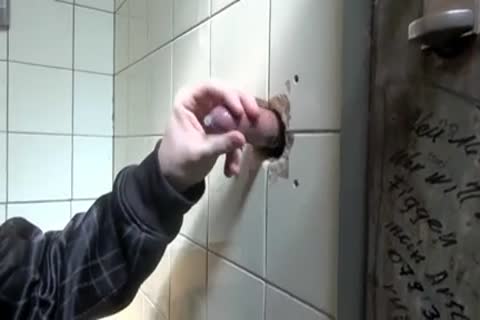 At A Glory hole.
