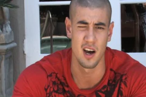 beautiful guy Beats Off Outside For you twinks