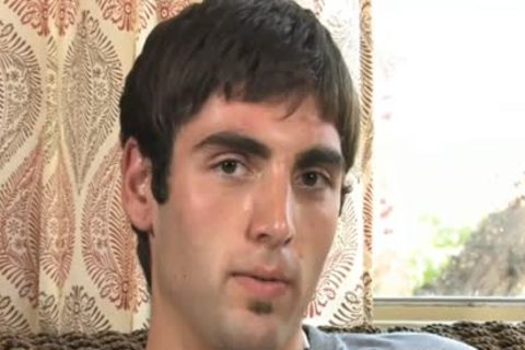 Weird Looking guy Jacks His cock For enjoyment