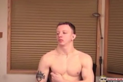 young stud Jerks Off And Plugs His chocolate hole