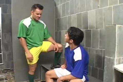 Soccer Player On unprotected