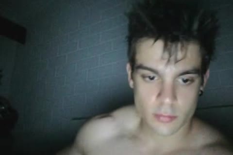 Greek Muscle lad With big penis, lusty arsehole