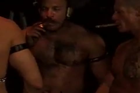 Muscles Leather Cigars And kinky Fireman