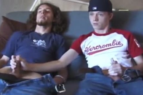 Adam And EJ sucking teen dick