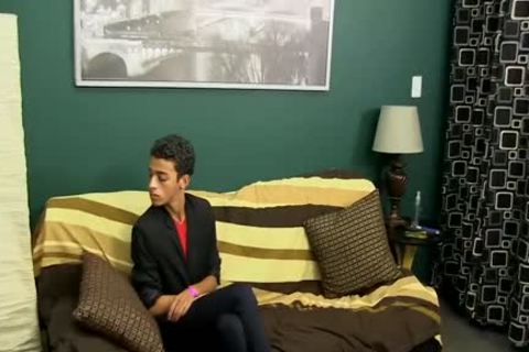 twink Enjoys Sitting On A Large 10-Pounder