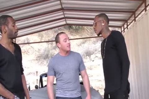 homo Interracial Spitroast