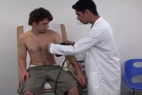 homo Sex Models First Time Taking A Seat Back Down On The Exam Table