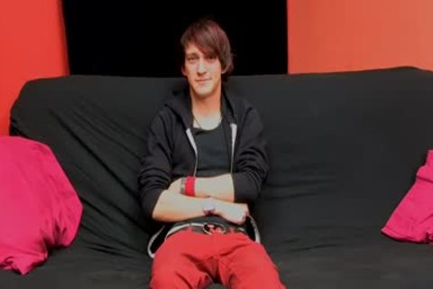 Well muscular Emo teen Andy Kay Gives His ramrod A wonderful Rubbing