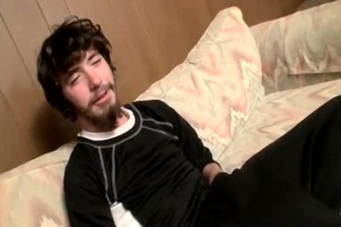 horny Straight lad Adores Tasting his cum