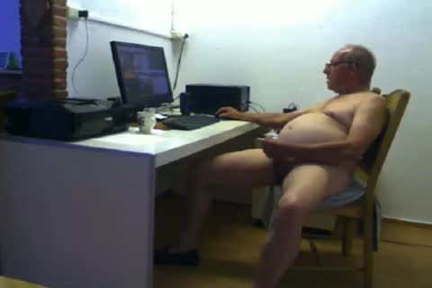 grandpa sperm On web camera