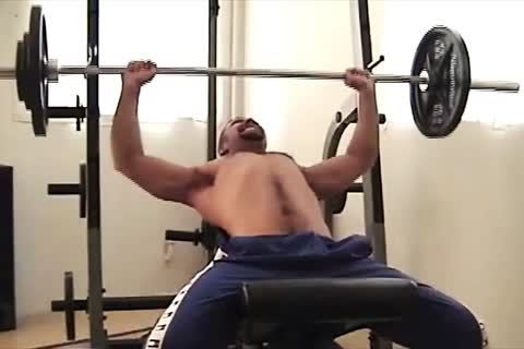 Tory Works Out And Wanks