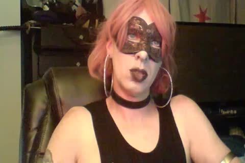 nasty Dancing Goth CD webcam Show (part 2 Of 2)