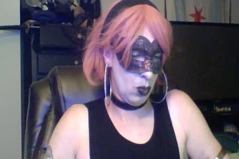 nasty Dancing Goth CD webcam Show (part 2 Of 2)