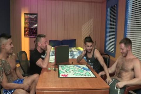 Muscle Bear Flip Flop With cumshot