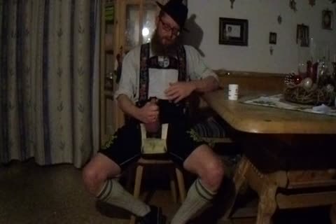 Edging In Der Lederhosen