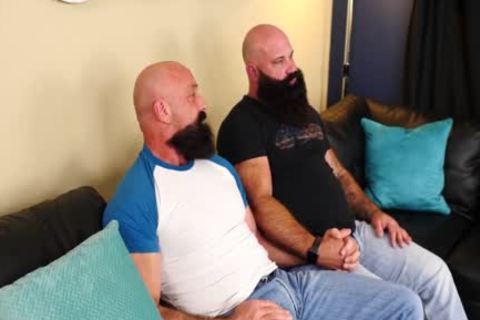 Two hairy Bearded Bears pounding lusty - Jason Victor West