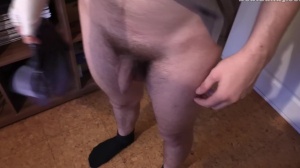 This lad was against any physical contact