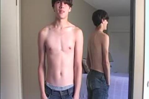 slutty lad Strokes And receives Stroked