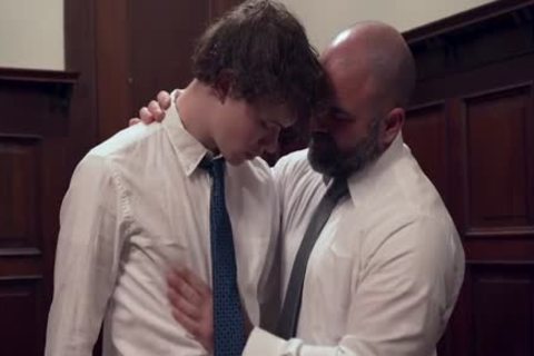 MormonBoyz - Burly Priest Fills A Missionary twinks a-hole