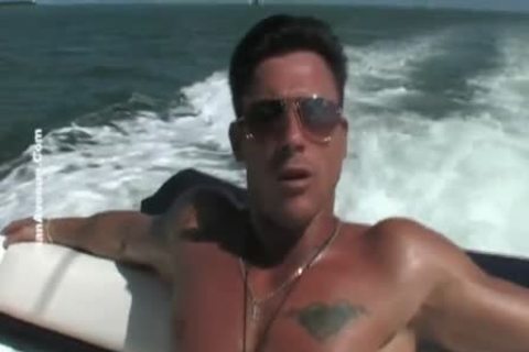 Javier nude On A Boat