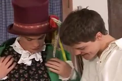 Sex In The Past trio twinks Analsex Eatcum