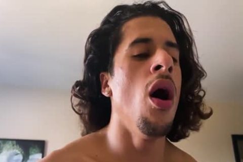 Armond Has long Hair Now ( And Still loves raw penis)