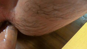 chap with a shapely anal enjoys painfully butthole invasion