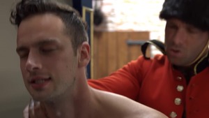 Men of UK: Damon Heart & Billy Essex throat fuck