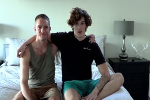 Midwest College Frat weenie pokes homo chap