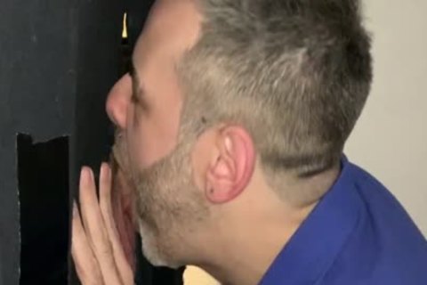 Glory hole Deepthroat suck And gulp