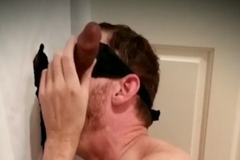 Monster Hung BBC Bi cock Stops By For fellatio Service