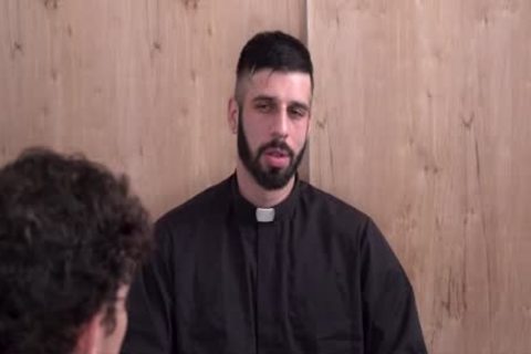 Hottest priest receives the best sex